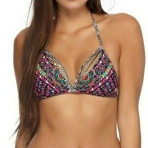 Eidon Swimwear Amina Kali Bikini Swim Top Triangle